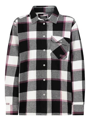 Sublevel Koszula w kolorze czarno-biało-różowym rozmiar: L