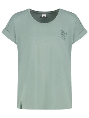 Sublevel Koszulka "Lina" w kolorze miętowym rozmiar: S