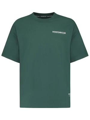 Sublevel Koszulka "Linus" w kolorze ciemnozielonym rozmiar: XL