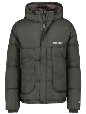 Sublevel Kurtka pikowana w kolorze ciemnozielonym rozmiar: L