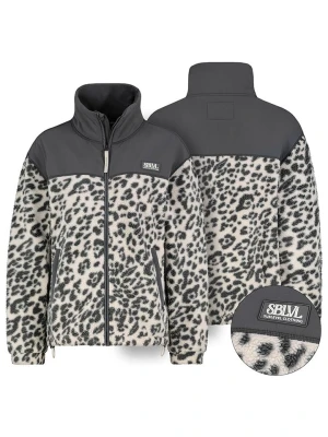 Sublevel Kurtka polarowa w kolorze antracytowo-białym rozmiar: S