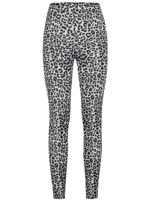 Sublevel Legginsy w kolorze biało-czarno-szarym rozmiar: L/XL