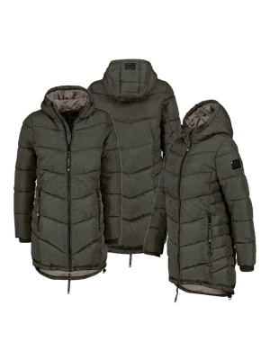 Sublevel Płaszcz pikowany w kolorze ciemnozielonym rozmiar: XXL