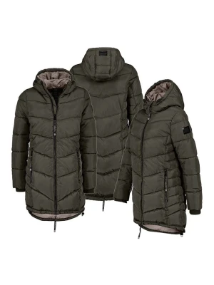 Sublevel Płaszcz pikowany w kolorze ciemnozielonym rozmiar: S