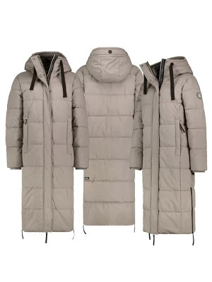 Sublevel Płaszcz pikowany w kolorze szarobrązowym rozmiar: M