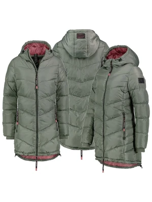 Sublevel Płaszcz pikowany w kolorze zielonym rozmiar: S