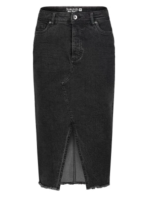 Sublevel Spódnica dżinsowa w kolorze czarnym rozmiar: M