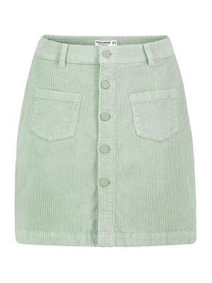 Sublevel Spódnica sztruksowa w kolorze miętowym rozmiar: M