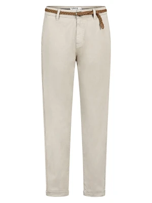 Sublevel Spodnie chino w kolorze kremowym rozmiar: XS