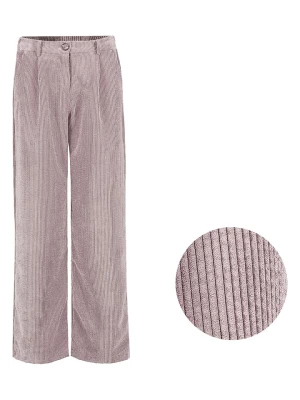 Sublevel Spodnie sztruksowe w kolorze jasnoróżowym rozmiar: L