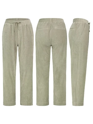 Sublevel Spodnie sztruksowe w kolorze jasnozielonym rozmiar: S