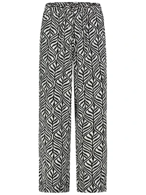 Sublevel Spodnie w kolorze biało-czarnym rozmiar: XS