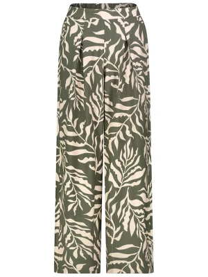 Sublevel Spodnie w kolorze ciemnozielono-białym rozmiar: XS