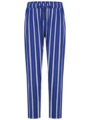 Sublevel Spodnie w kolorze niebiesko-białym rozmiar: XL