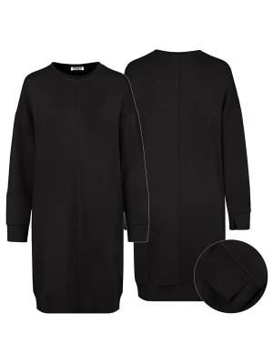 Sublevel Sukienka dresowa w kolorze czarnym rozmiar: S