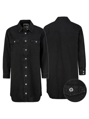 Sublevel Sukienka dżinsowa w kolorze czarnym rozmiar: L