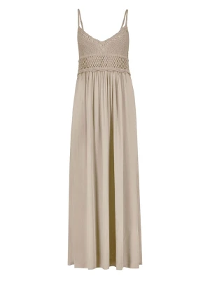 Sublevel Sukienka w kolorze beżowym rozmiar: L/XL