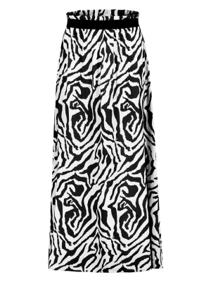 Sublevel Sukienka w kolorze biało-czarnym rozmiar: L