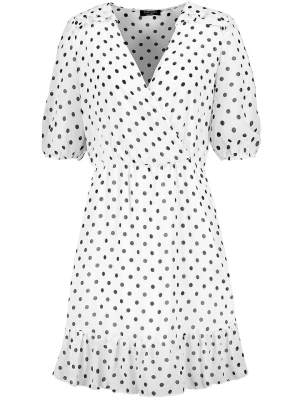 Sublevel Sukienka w kolorze białym rozmiar: M/L