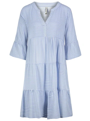 Sublevel Sukienka w kolorze błękitno-białym rozmiar: M