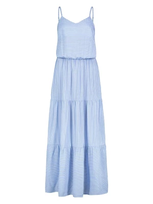 Sublevel Sukienka w kolorze błękitno-białym rozmiar: XS