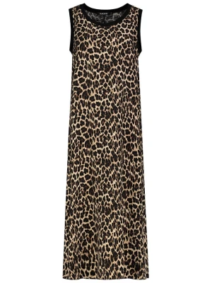 Sublevel Sukienka w kolorze brązowo-beżowym rozmiar: M/L