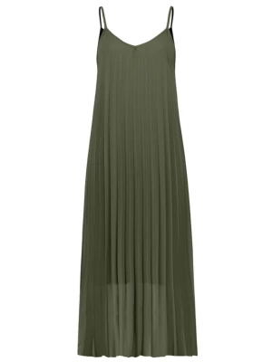 Sublevel Sukienka w kolorze ciemnozielonym rozmiar: L/XL