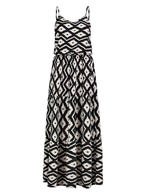 Sublevel Sukienka w kolorze czarno-beżowym rozmiar: XL