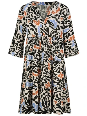 Sublevel Sukienka w kolorze czarno-biało-błękitnym rozmiar: S