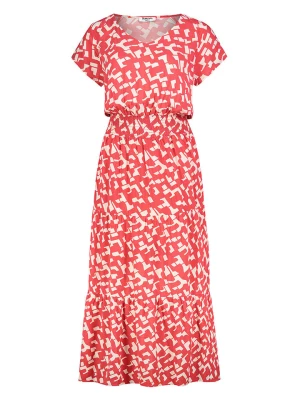 Sublevel Sukienka w kolorze koralowo-kremowym rozmiar: M