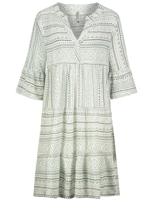 Sublevel Sukienka w kolorze miętowo-białym rozmiar: XL