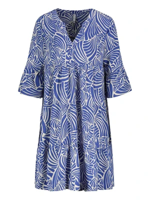 Sublevel Sukienka w kolorze niebiesko-białym rozmiar: L