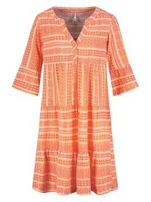 Sublevel Sukienka w kolorze pomarańczowo-kremowym rozmiar: M