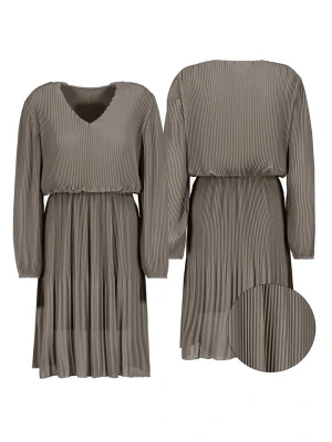 Sublevel Sukienka w kolorze szarobrązowym rozmiar: S/M