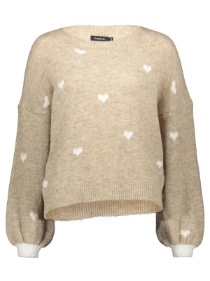 Sublevel Sweter w kolorze beżowym rozmiar: L/XL