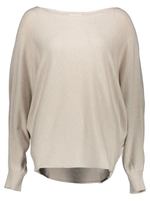 Sublevel Sweter w kolorze beżowym rozmiar: S/M