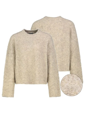 Sublevel Sweter w kolorze beżowym rozmiar: XL