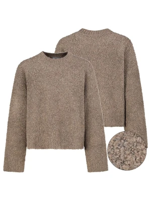 Sublevel Sweter w kolorze brązowym rozmiar: L