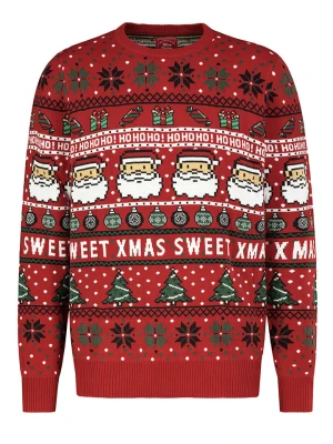 Sublevel Sweter w kolorze czerwonym rozmiar: S