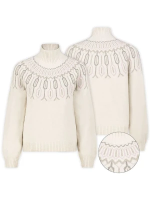 Sublevel Sweter w kolorze kremowym rozmiar: M