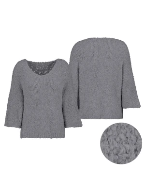 Sublevel Sweter w kolorze szarym rozmiar: M/L