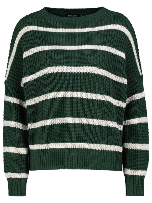Sublevel Sweter w kolorze zielono-beżowym rozmiar: S/M