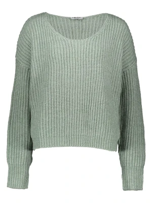 Sublevel Sweter w kolorze zielonym rozmiar: M