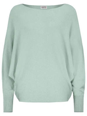 Sublevel Sweter w kolorze zielonym rozmiar: M/L