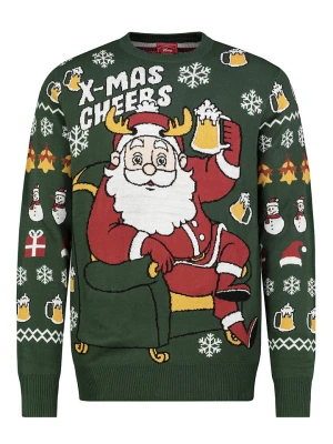 Sublevel Sweter w kolorze zielonym rozmiar: XL