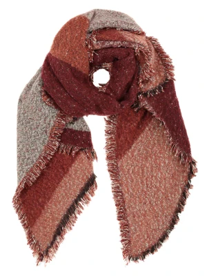 Sublevel Szal w kolorze ciemnoczerwonym rozmiar: onesize