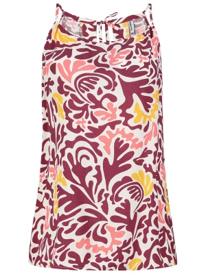 Sublevel Top w kolorze bordowo-białym rozmiar: M