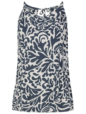 Sublevel Top w kolorze granatowo-białym rozmiar: S