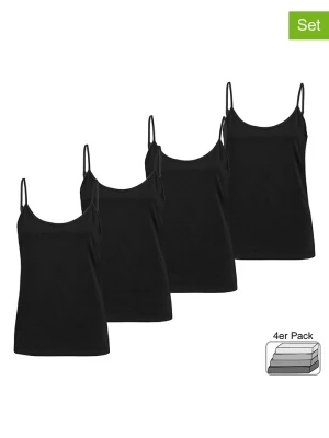 Sublevel Topy (4 szt.) w kolorze czarnym rozmiar: XS