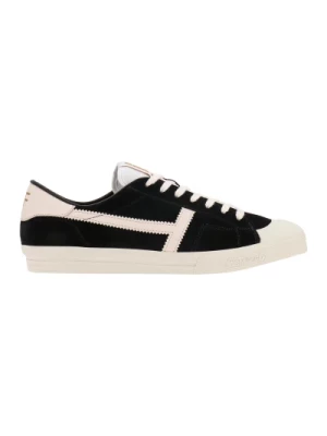 Suede Lace-Up Sneakers Tom Ford